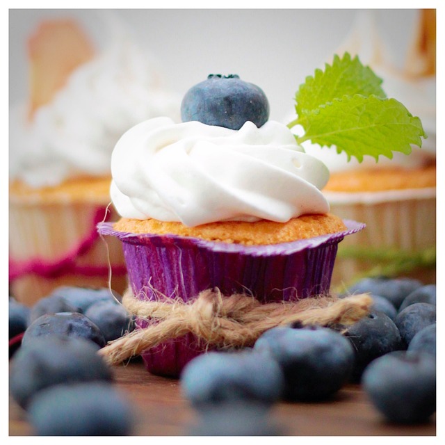 Muffins med blåbär