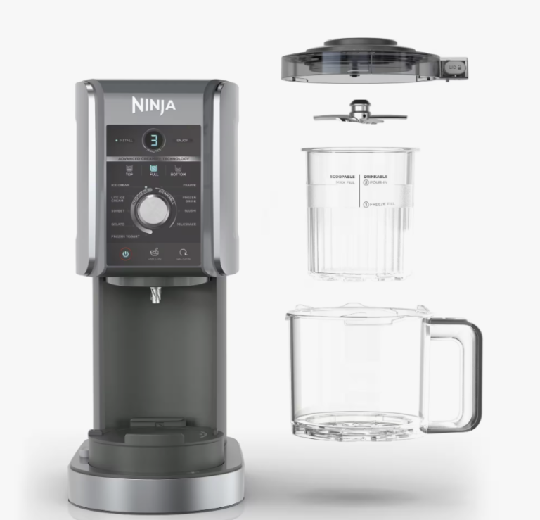 Ninja Creami glassmaskin delar