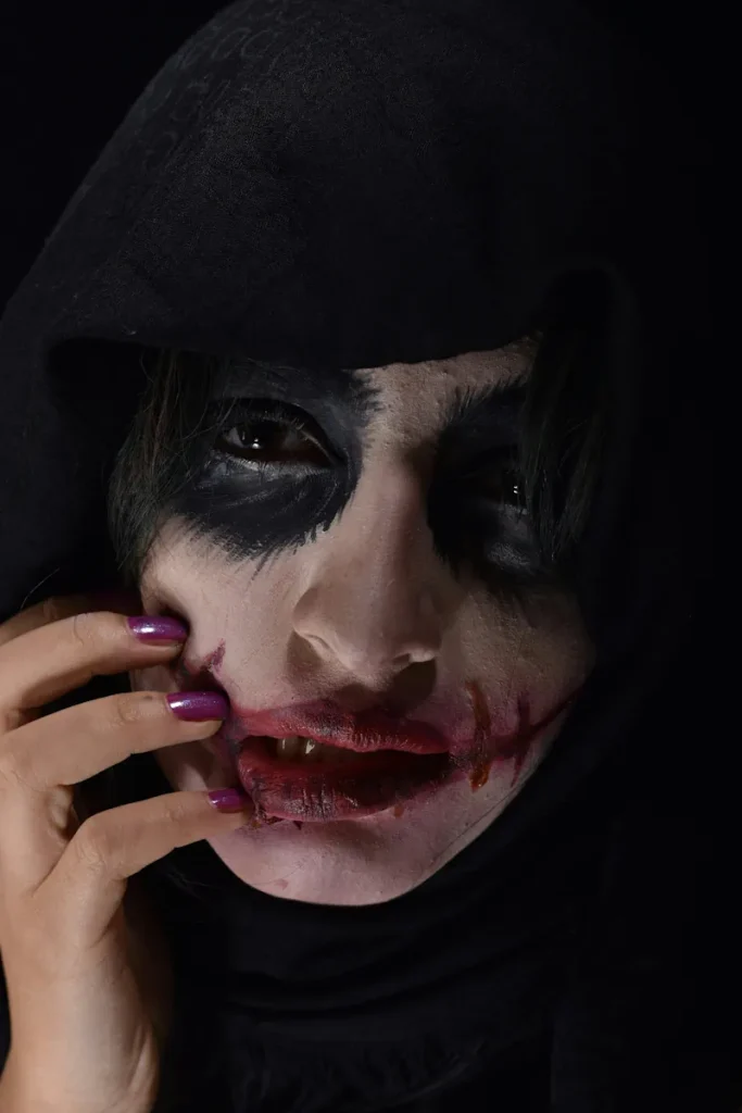 Sminkad vampyr